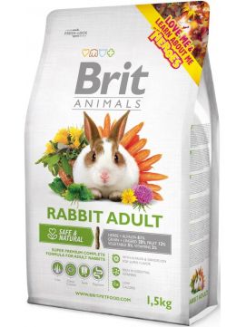 Brit Animals Rabbit Complete Adult Karma Dla Dorosłych Królików   1,5 kg